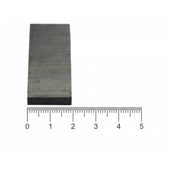 Bloco de Ferrite 50 x 20 x 5 mm